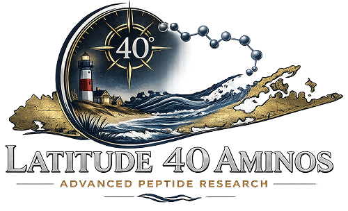 Latitude 40 Aminos research peptides and compounds